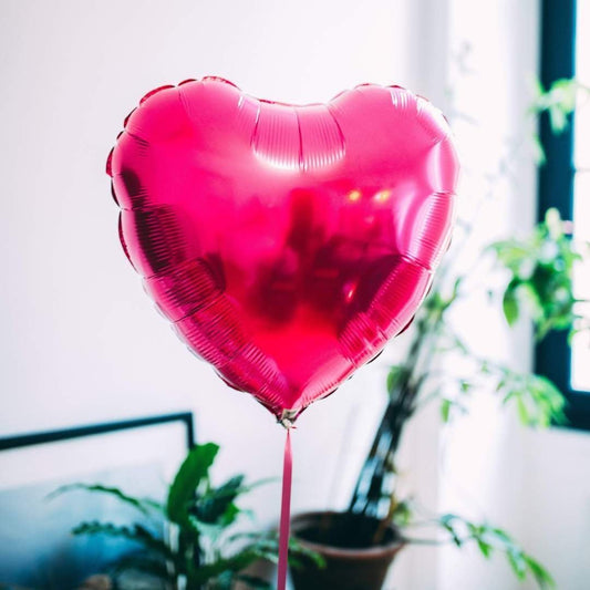 Deep Pink Heart Shaped Balloon - BetterThanFlowers