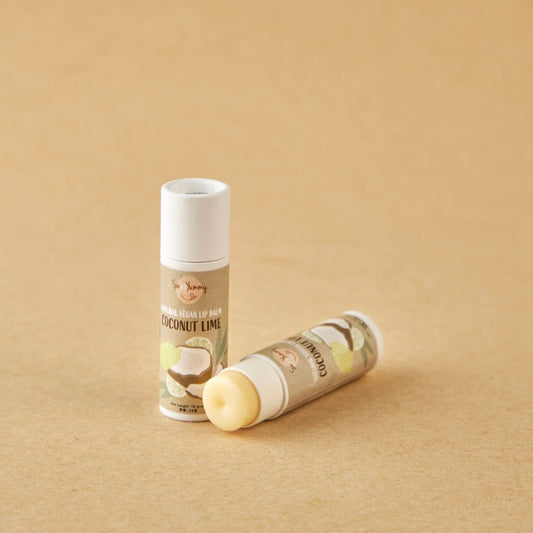 Natural Vegan Lip Balm - Coconut Lime by Soap Yummy - BetterThanFlowers